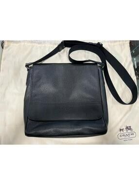 COACH HOUSTON MAP MESSENGER BAG